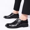 New Men's Casual Leather Shoes Formal Business Men's Shoes Non-slip Leather Men's Pointed Single Shoes Shoes