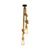 Vintage Hemp Rope Pendant Lights Retro Loft Industrial Hanging Lamp for Living Dining Room Kitchen Edison Lamp Home Light