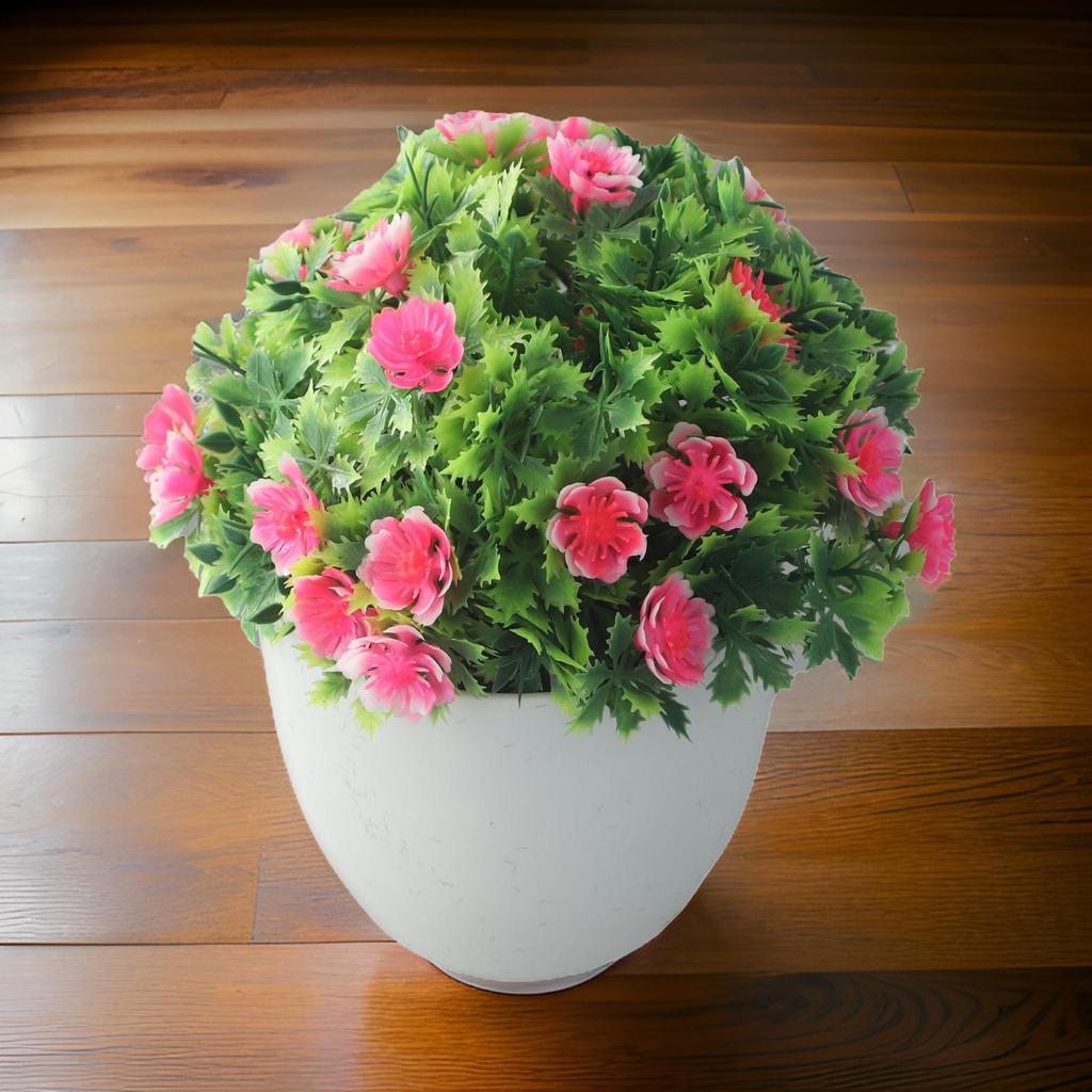 Outdoor Pot Plant Indoor Decor Garden Lifelike Table Plastic Pot Plant