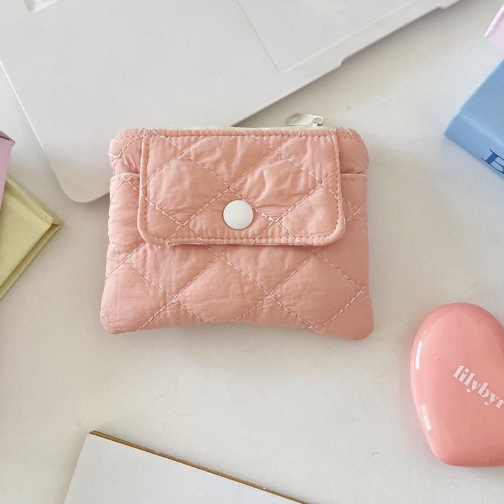 Candy Color Small Lipstick Bag Jewelry Packing Bag Sanitary Napkin Storage Bag Cute Wallet  Daily