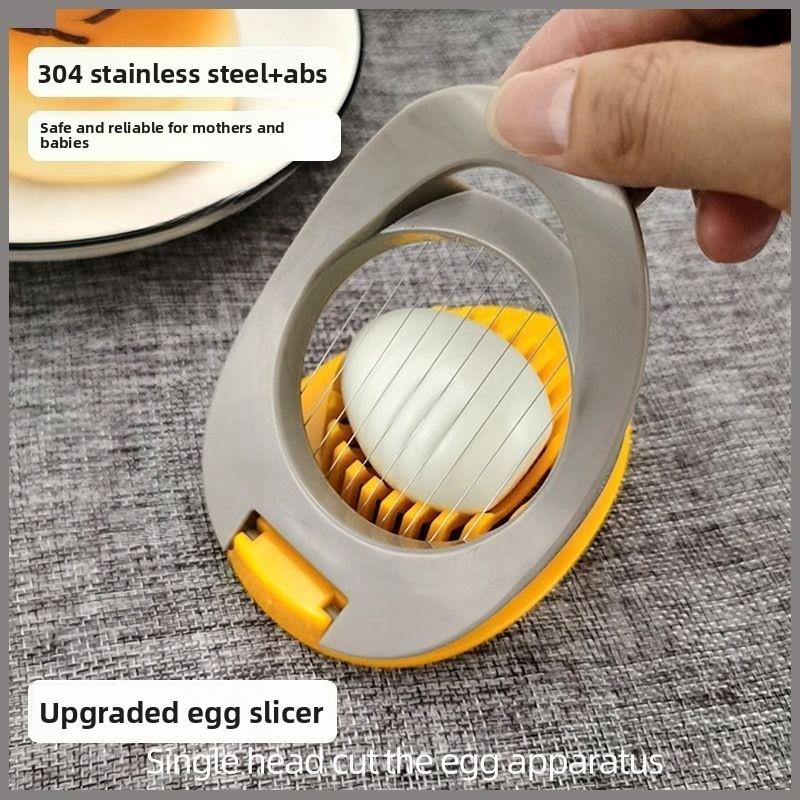 Egg Slicer and Divider Stainless Steel Multi-functional Household Use with Fancy Designs