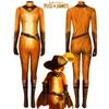 Puss In Boots Cosplay Costume Jumpsuit For Halloween Carnival