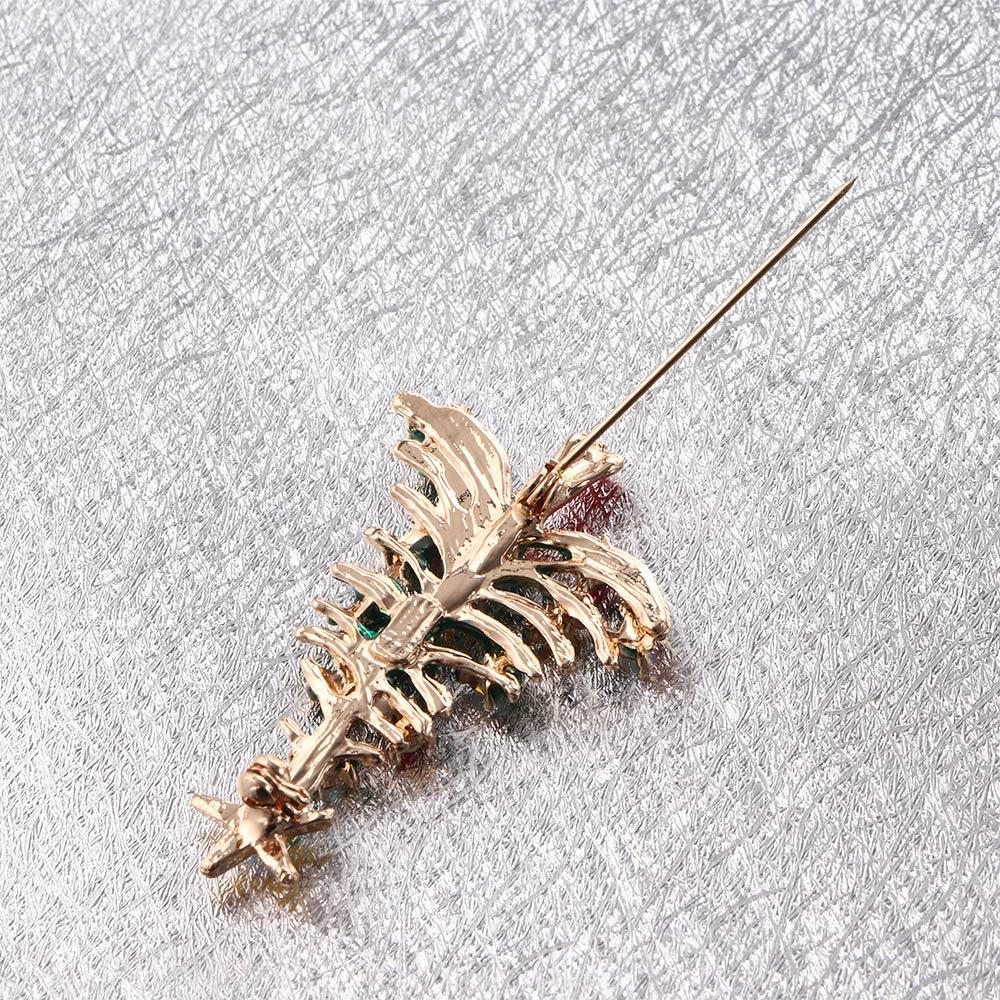 Colorful Girls Women Christmas Tree Jewelry Christmas Gift Brooch Pin Fashion Accessories