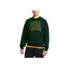 Under Armour Icon Heavyweight Terry Crewneck Sweatshirt Men Sweatshirt Forest-Green 1386548-301