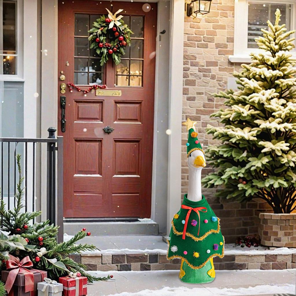 Porch Outfit Witch Clothes For High Cement Or Plastic Costume For Yard Outdoor Garden Patio Dress Up Concrete Statue Holiday Decor