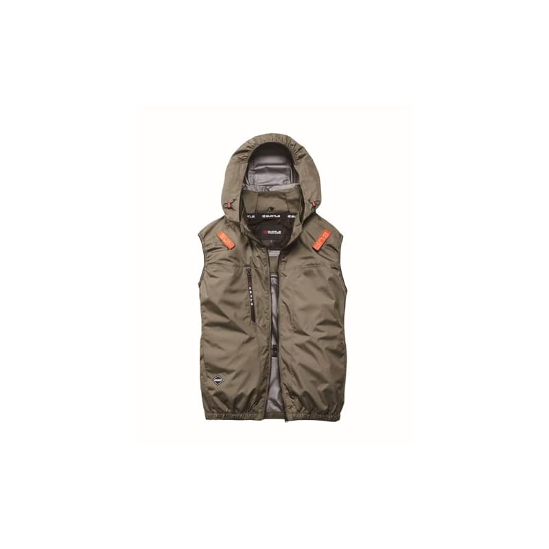 BURTLE Aircraft Vest (Unisex) Spring/Summer Khaki AC2094 23 L