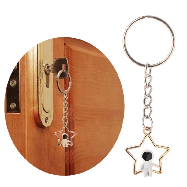 Astronaut Keychain Adornment Simple Portable Cell Phone Accessories Bag Ornament