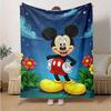 1pc, Mickey Mouse Inspired, Seasonal Universal Blanket, Home Decoration, Throw Blanket, Warmth and Comfort for All Seasons, Soft Flannel Throw Blanket