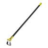 Double-Ended Garden Hoe & Weeder Heavy Duty Scuffle Hoe for Soil Loosening & Weed Removal 30-72 Inch Height Adjustable Long Handle Garden Tool for
