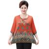 Langsha Women's Plus Size Summer Short Sleeve T-Shirt Top