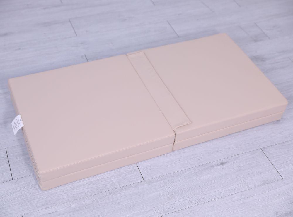 Gymnastic Mats Mattress Satellite 100X100X5 Cm Four-Part - Beige