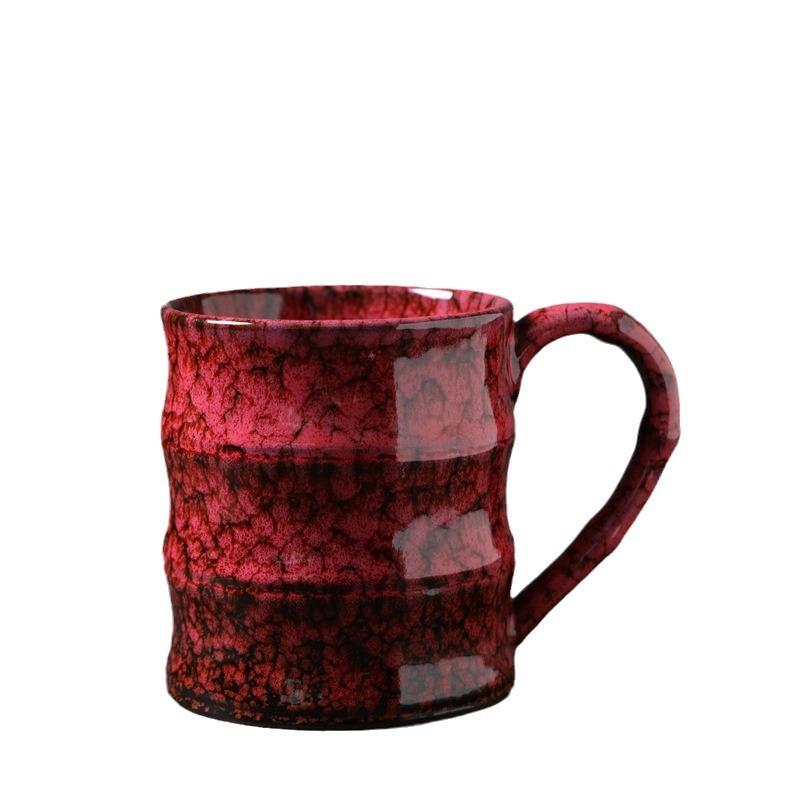 Large-Capacity Ceramic Kiln Change Water Cup Creative Coffee Cup Hot-Selling Ceramic Cup Creative Cup