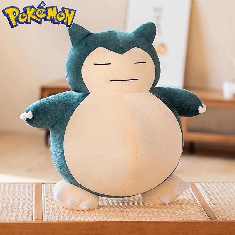3050Cm Big Size  Snorlax Plushies Cartoon Anime Plush Soft Doll Pillow Kawaii Stuffed Plushie Ornament Festival Gifts