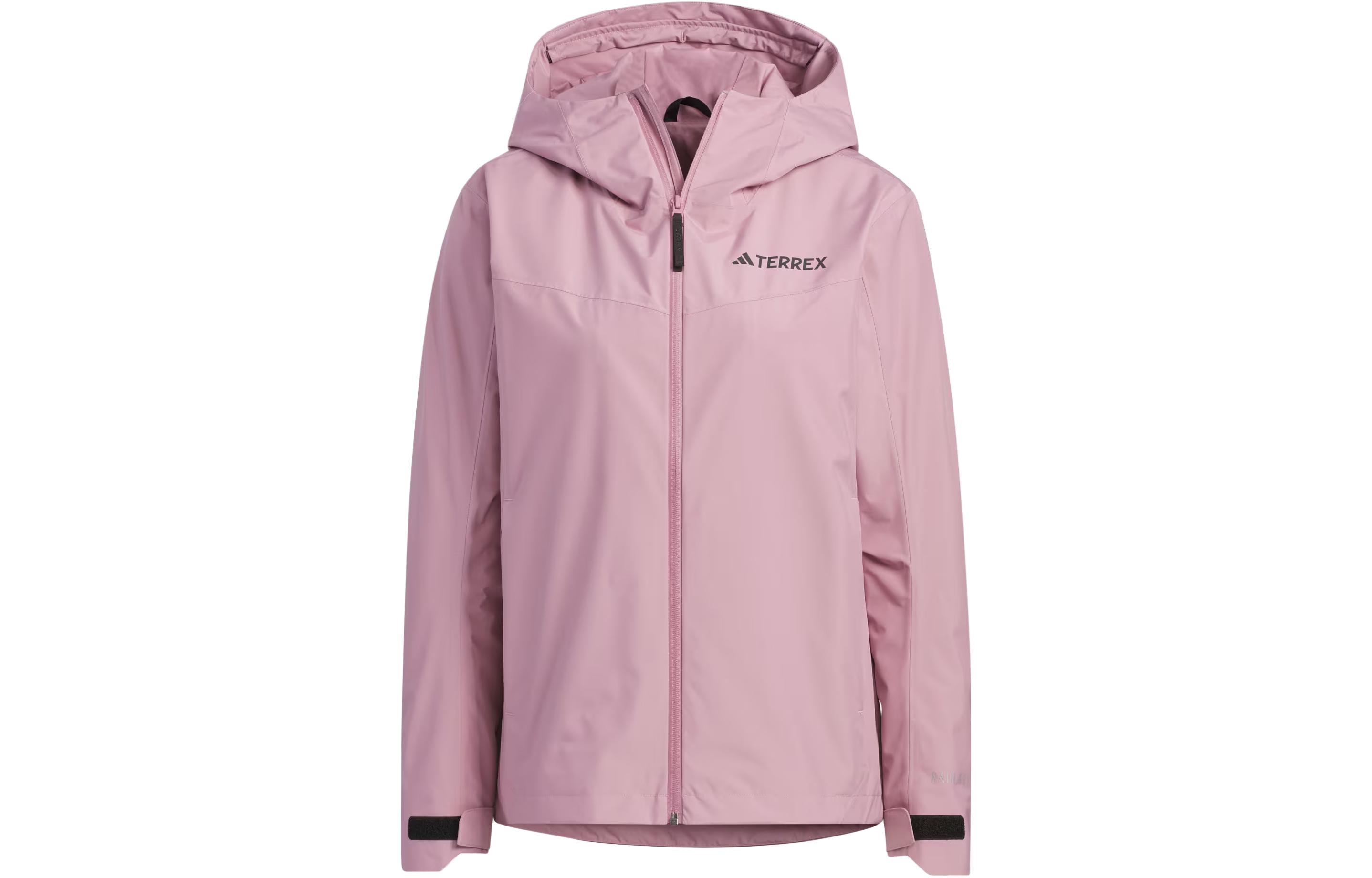 Adidas Waterproof And Windproof Windbreaker Jacket Women s Magical Purple Pink IL8905 XS