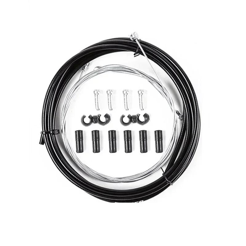 BUCKLOS Mtb Mechanical Disc Brake Caliper Set Bike Brake Levers with Cable Front Rear Bicycle Disc Brake Rotors Cycling Parts