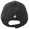Le Coq Sportif Golf LG4FCP06M Black Elastic Golf Men's Cap, Antibacterial, Odor-Resistant, Moisture-Wicking, Quick-Drying, Stretch,