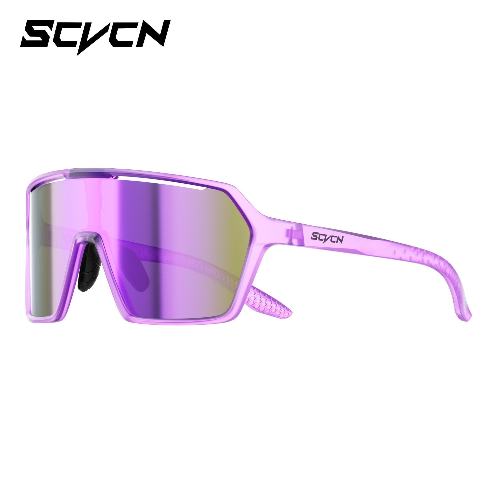 

SCVCN Women Hiking Eyewear Cycling Glasses Bike Sunglasses for Men Photochromic Mountain Bicycle Cycle Goggles UV400 MTB