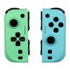 Joypady - Nintendo Switch a Switch OLED - KONIX - Výdrž 8 h - Funkce vibrací - Zelená a modrá