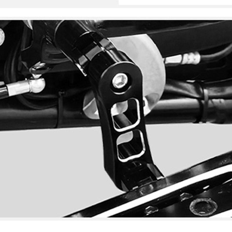 Customizable Height & Angles Motorcycle Foot Pegs Aluminum Foot Pegs Support Enhances Ride Comfort Motorbike Spare Part