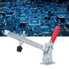 Silver Toggle Clamp 180kg Clamping Force Vertical Toggle Clamp Heavy Fixture Clamp Assembly