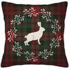 Christmas decoration red and green faro plaid pillowcase home decoration living room sofa cushion cover 50*50 40*40 45*45 60*60