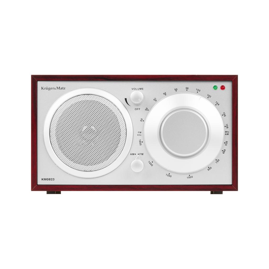 Kruger&Matz FM/AM Kitchen Radio, Powerful Speaker, AUX Jack 3.5mm