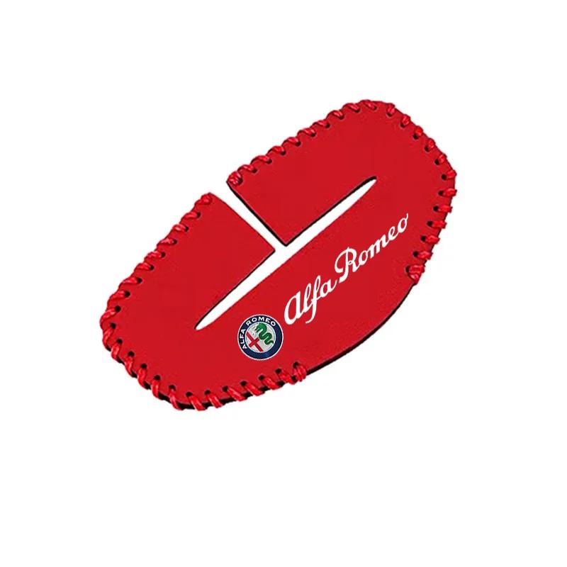 

Car Stickers For Alfa Romeo Car Seat Belt Clip Safety Seatbelt Lock Buckle Plug Cover For Alfa Romeo Giulia Stelvio Giulietta 15