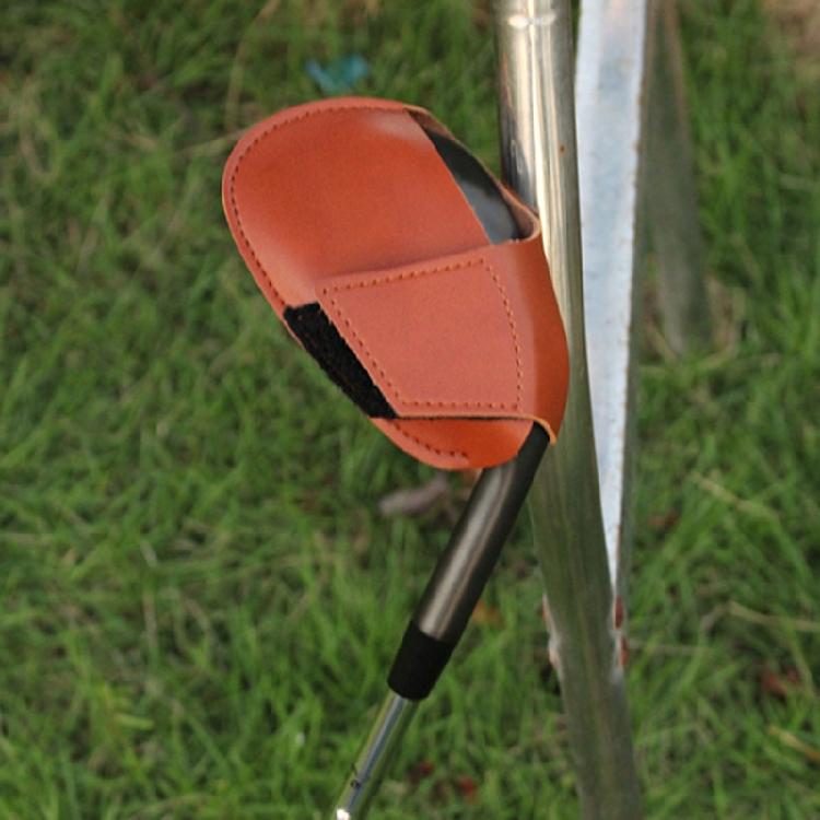 Golfs Iron Head Cover Leather Golfs Club Cover Iron Headcovers Club Head Cover