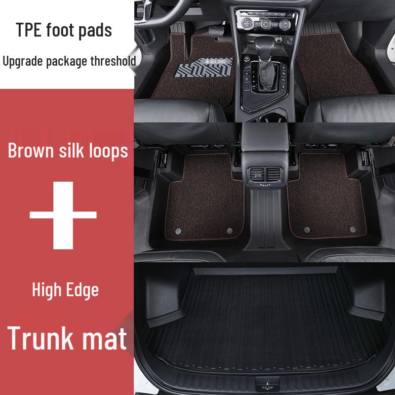 TPE Floor Mats for Honda: CRV, Accord, Civic, XR-V, Vezel, Avancier, UR-V, Breeze, Fit, Lingpai, Elysion.
