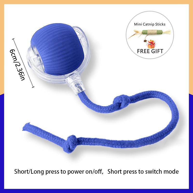 USB dobíjecí interaktivní hračky pro kočky, míčky pro mazlíčky, chytrý automatický elektrický kutálející se míček pro koťata, škrabadla na ocas s kočičí mátou, dárky