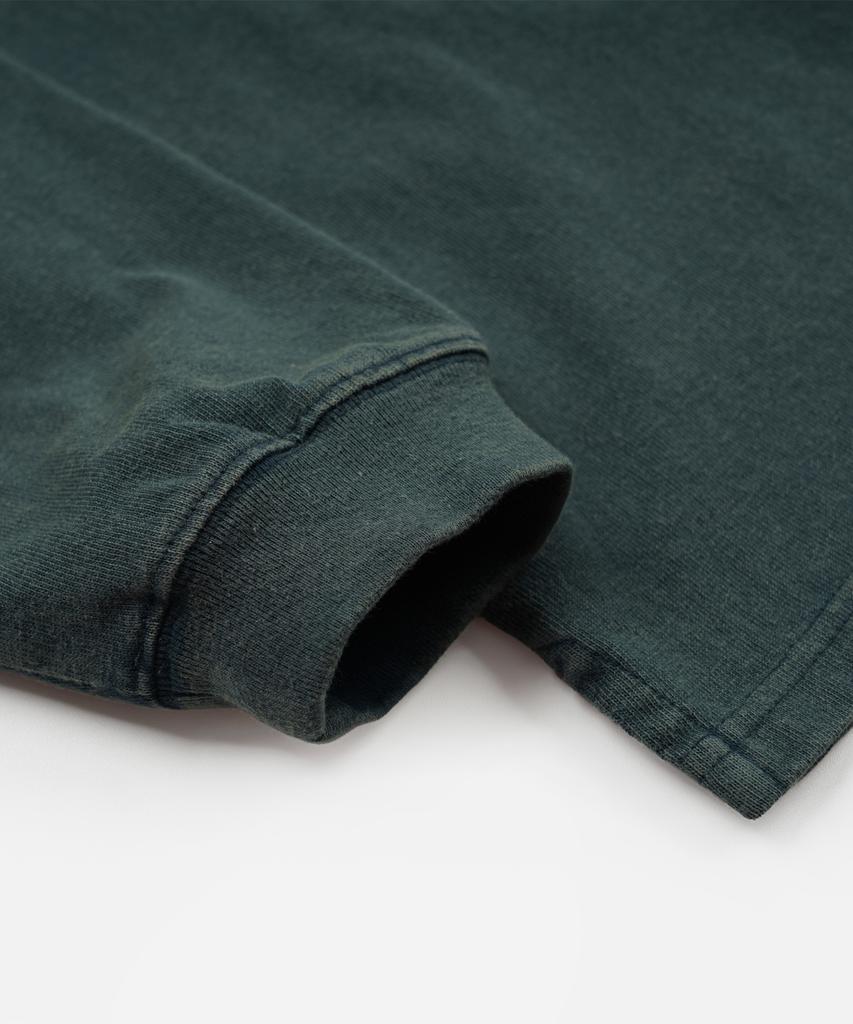 FRIZMWORKS Og Vintage Dyeing L/S Tee _ Dark Green