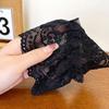 1PC Women's Lace Horn Sleeve Cover Skin friendly Soft Mesh Ruffle Edges Hollow out Fashion Item