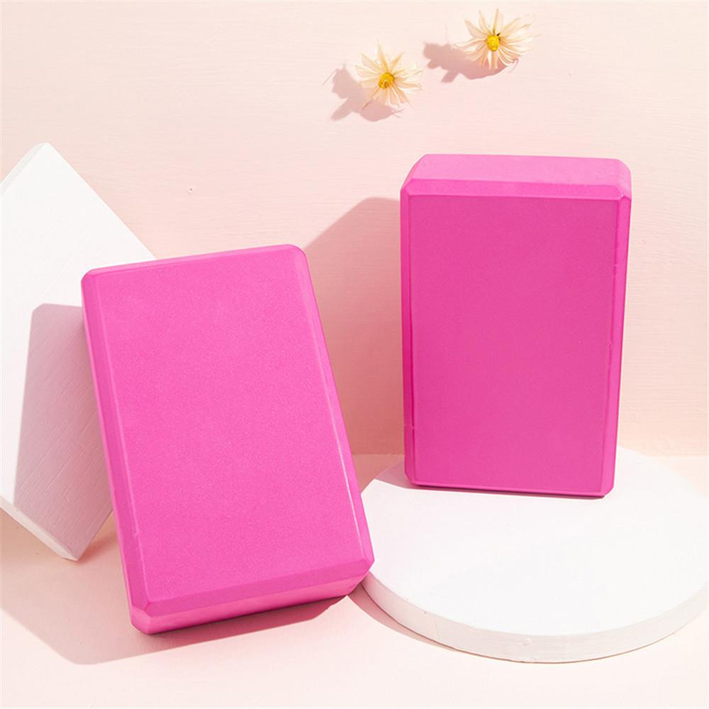2Pcs Block Foam Brick Stretching Aid Gym Exercise Fitness For Yoga Pilates