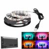 5V USB LED 2835 Monochromatische Lichtleiste mit Selbstklebender TV-Hintergrund.
