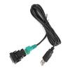 Stereo USB Cable Adapter Switch Button for CD Player Radio DC 12V Universal Connecting Wire