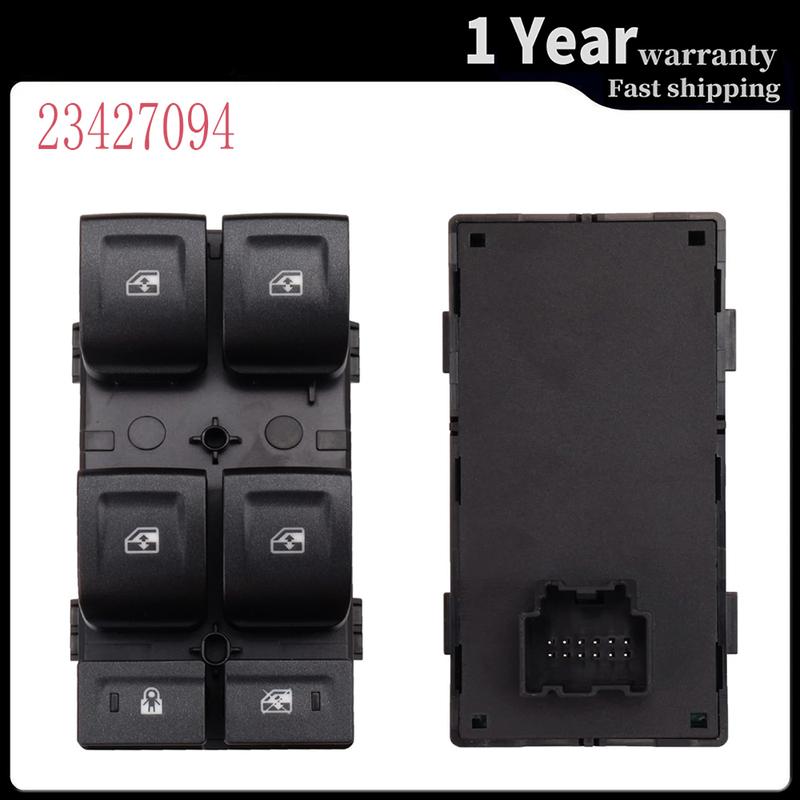 Front Left Car Electric Power Master Window Switch for Chevrolet Suburban 2015 2016 2017 2018 23427094 DWS1824 1S15768