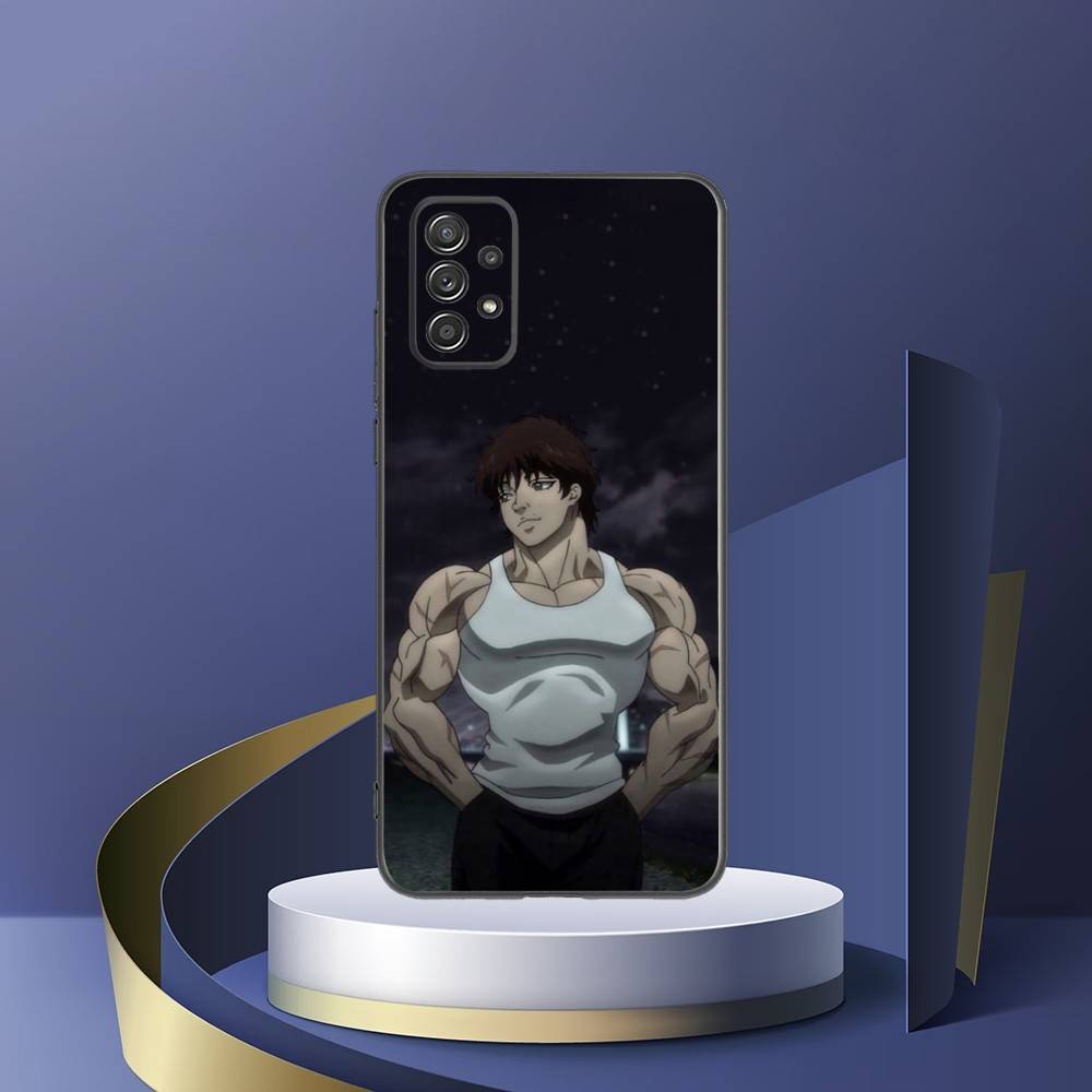Anime Baki Phone Case For Samsung Galaxy S25,S24,S21,S22,S23,S30,Ultra,S20,Plus,Fe,Lite,Note,10,9,5G Black Cover