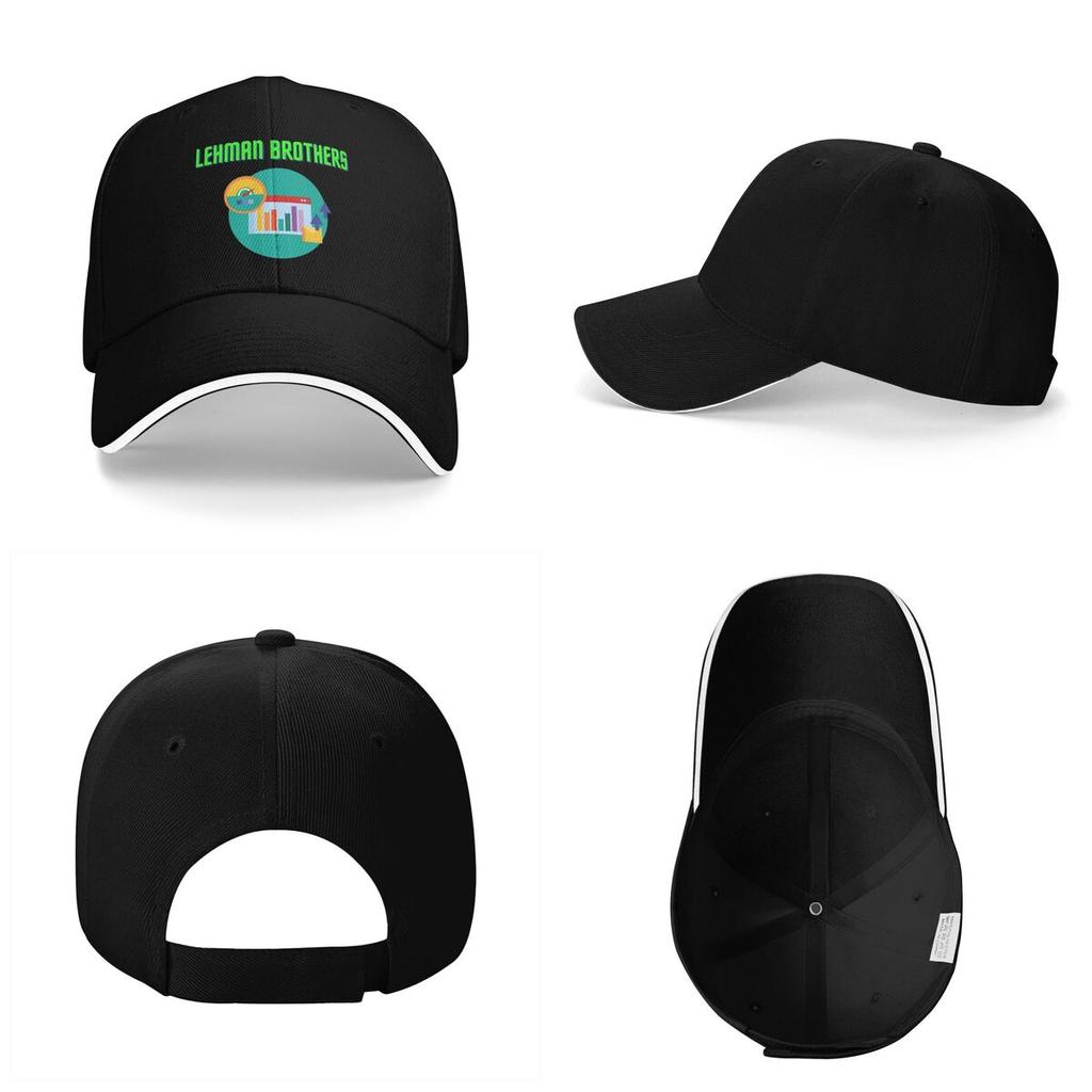 Unisex Baseball Hats Lehman Brothers Logo Outdoor Streetwear Summer Sports Baseball Caps Hip Hop Cap Casquette Hats