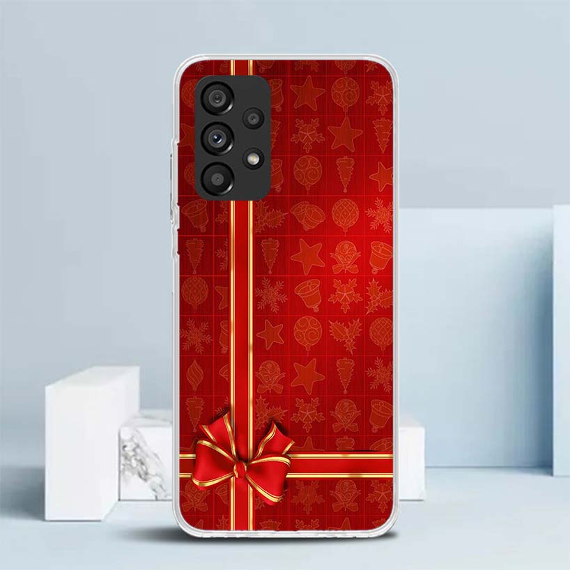 Weihnachts-Weihnachtsmann-Geschenk für Samsung Galaxy A17 A37 A57 A16 A26 A36 A56 A15 A14 A55 Handyhülle A13 A53 A25 A35 A24 A34 A23