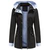 Dames Outdoor Wandeljack Lichtgewicht Waterafstotend Lichte Regen Capuchon Windjack Regenjas Hardlopen Wandelen Trenchcoat Dagelijkse Bovenkleding