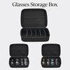 Waterproof Glasses Storage Box 6/7 Compartment Eyeglasses Holder  Outdoor