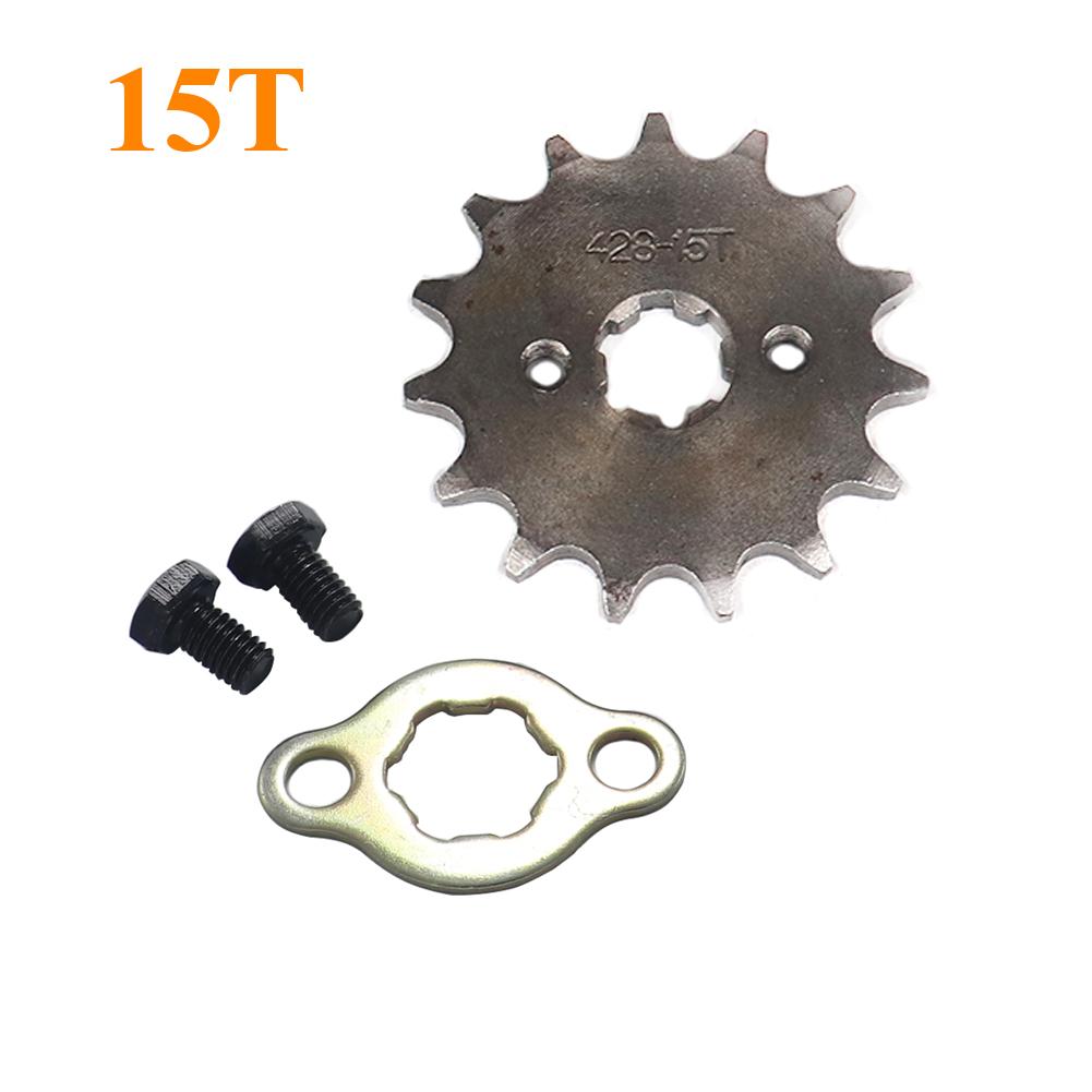 17MM 14T 15T 16T 17T Kettenrad vorne +76mm 41T 428 Kettenrad hinten + 428 106 Glieder Kette für ATV Quad Dirt PIT PRO Bike ATV