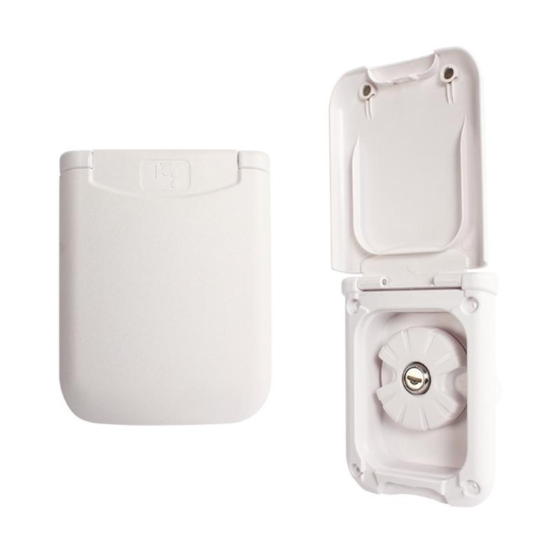 Sidewall Water Fill Door with Locking Inner Cap, Recessed Frame and 32/38 mm Hose Connection for Trailer Tank Use