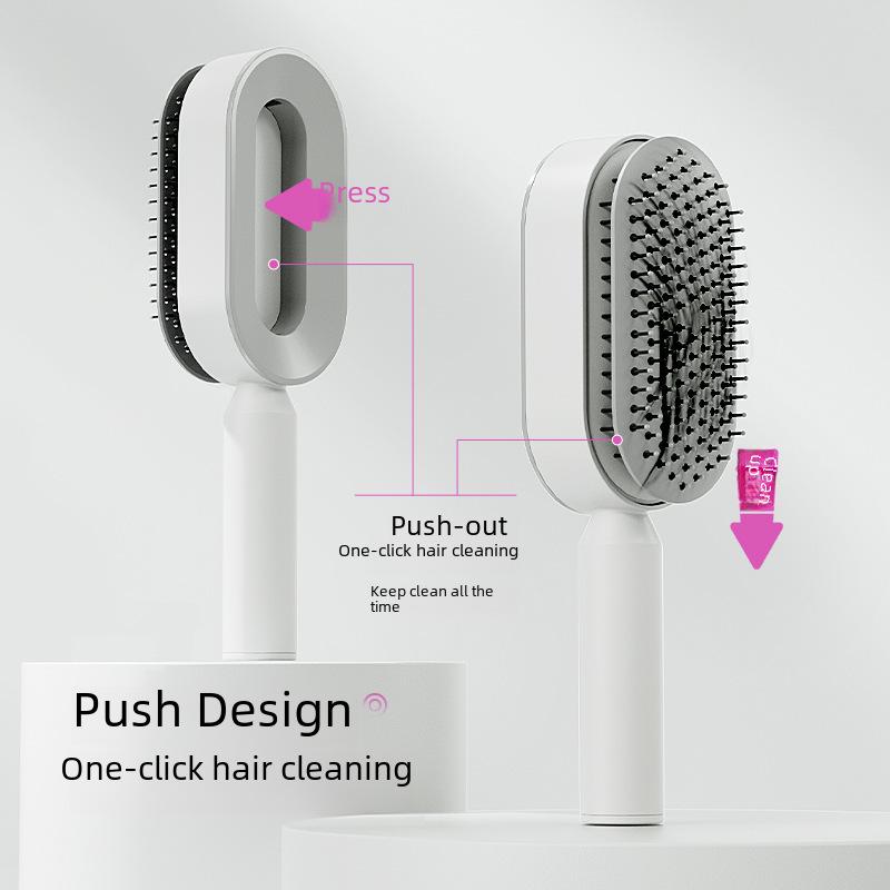 "Enhanced Air Cushion Massage Comb for Long Hair"