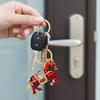 Fashionable Horse Year Keychain Creative Bag Ornament Chinese New Year Hanging Charm For Keys Wallets Phones