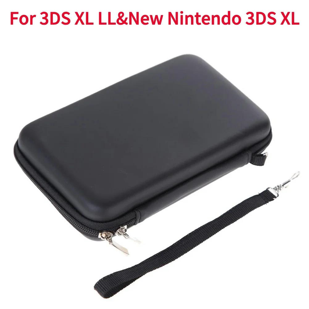 EVA Skin Carry Hard Case Bag Pouch For Nintendo 3DS XL LL Console Protective Cover Storage Bag With Strap For New 3DS XL 3DS LL