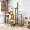 Jingzhou Cat Tree Condo with Scratch Board & Space Capsule