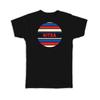 Gift T-Shirt : Nitra Slovakia Slovak Distressed Slavic Retro Expat Vintage Flag