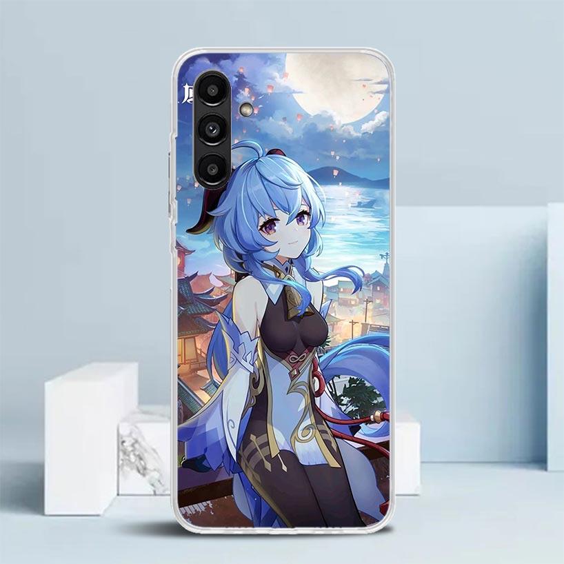 Genshin Impact Ganyu Phone Case For Samsung Galaxy A17 A37 A57 A16 A15 A14 A13 A56 A55 A54 A53 A36 A35 A34 A33 A26 A25 A24 A23 G