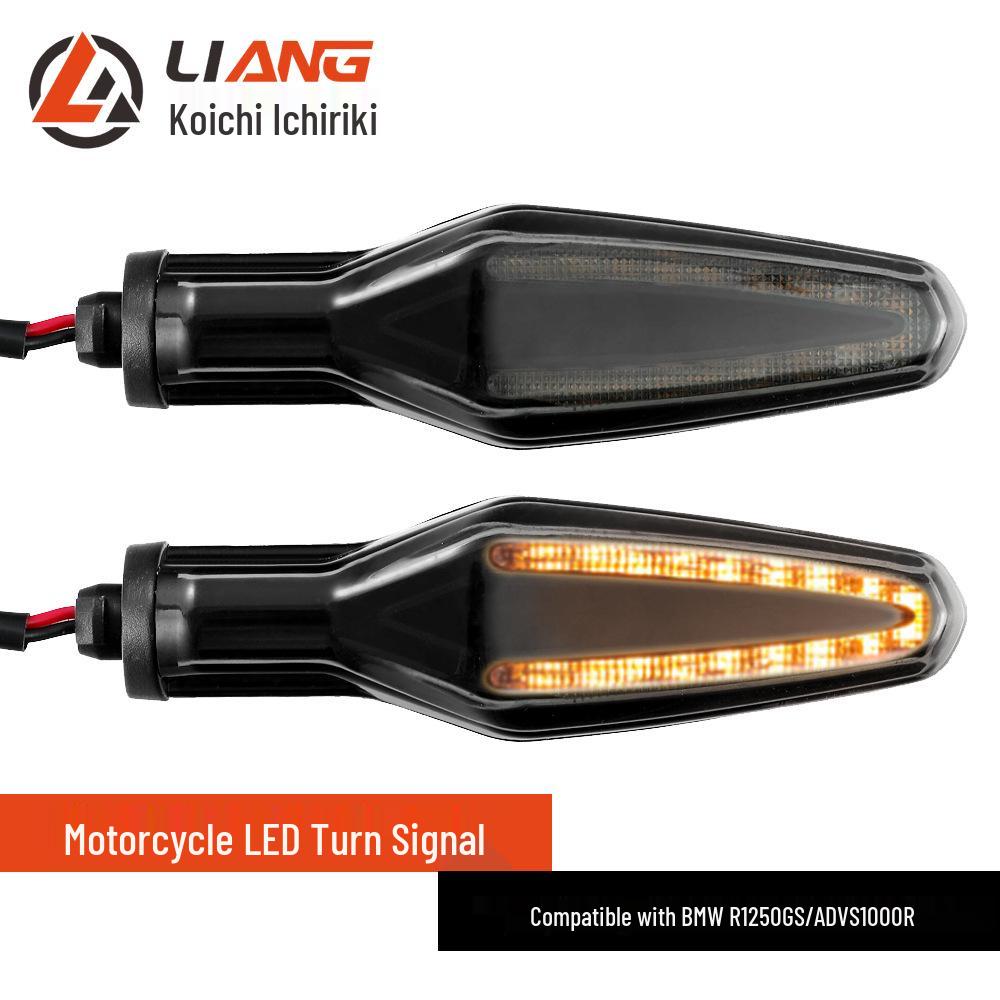 

LED Turn Signal Lights for BMW R1200, S1000XR, and F800 Motorcycles